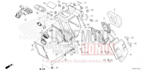AIR CLEANER CRF125FS de 2025